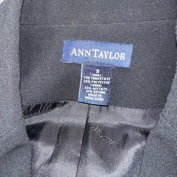 Ann Taylor Black Blazer - Picture 2 of 2